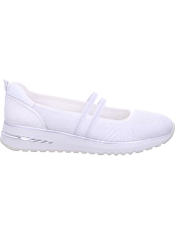 Marco Tozzi Ballerinas in WHITE COMB