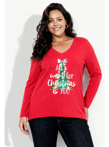 Angel of Style Longshirt in neon rot