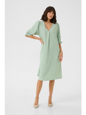 Kaffe Kleid KApaulina in Balsam Green CC
