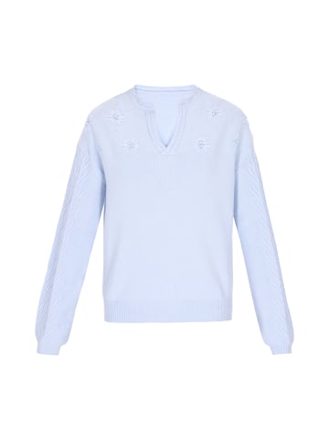 IZIA Sweater in Ice Blue