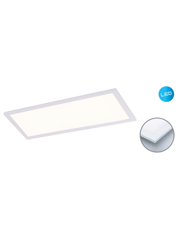 näve LED Aufbaupanel "NICOLA" in weiß - (L)29,5cm x (B)59,5cm x (H)6cm