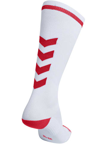 Hummel Hummel High Indoor Socken Elite Multisport Erwachsene Schnelltrocknend in WHITE/TRUE RED