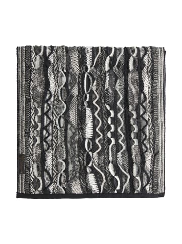 Carlo Colucci KnittedScarf Corapi in Schwarz / Grau