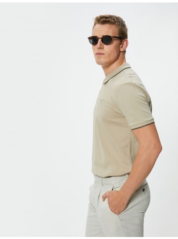 KOTON T-shirt in Beige