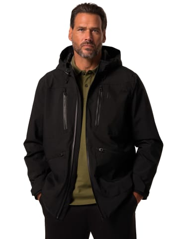 JP1880 Funktionsjacke in schwarz