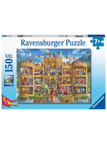 Ravensburger Ravensburger Kinderpuzzle - 12919 Blick in die Ritterburg - Ritter-Puzzle für...