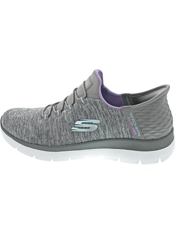 Skechers Slip-Ins:Summits-Dazzling Slipper Grau