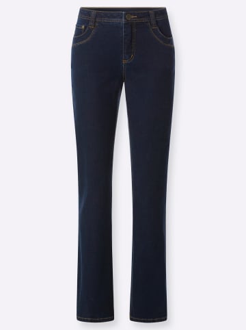 WITT WEIDEN 5-Pocket-Jeans in dark blue