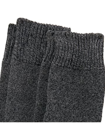 REDBEST Frottee, Thermo Thermo-Socken 2 Paar in grau meliert