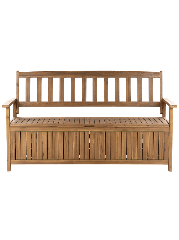 Beliani Gartenbank SOVANA in Braun - (W) 160 x (H) 91 x (L) 60 cm