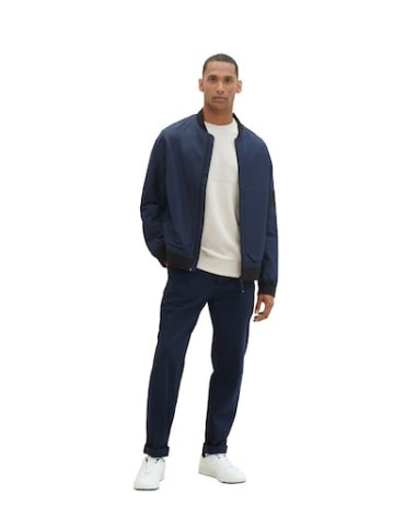 Tom Tailor Rundhalspullover für Herren in grau