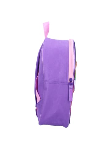 COFI 1453 Unicorn Academy 3D-Rucksack mit verstellbaren Gurten für Mädchen in Lila
