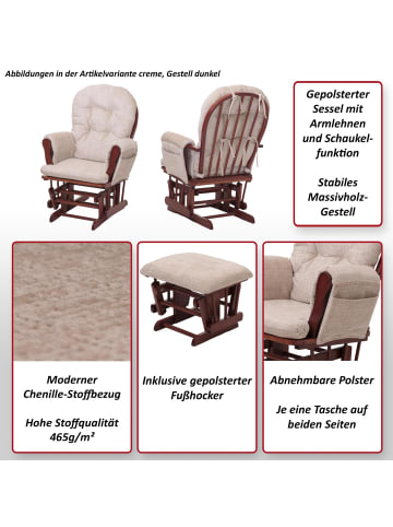 MCW Relaxsessel C76, Dunkelgrau, Gestell weiß
