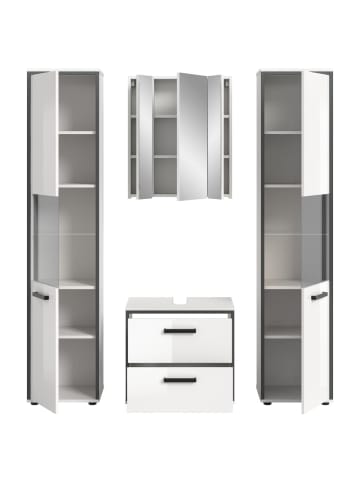 ebuy24 Weiß 171 x 37 cm