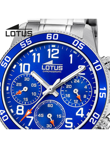 Lotus Chronograph-Armbanduhr Lotus Junior silber mittel (ca. 36mm)