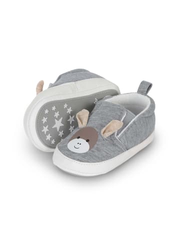 Sterntaler Babyschuh Emmi in silber melange