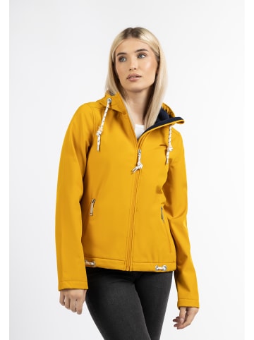 Schmuddelwedda Damen Softshelljacke in Senf