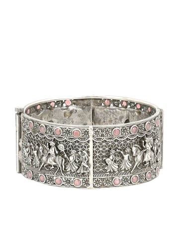 gaya Damen Armband in Silber Pink