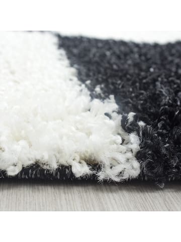 Teppich Boss Hochflor Teppich Lux Schwarz