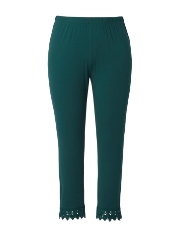 Ulla Popken Hosen in smaragdgrün
