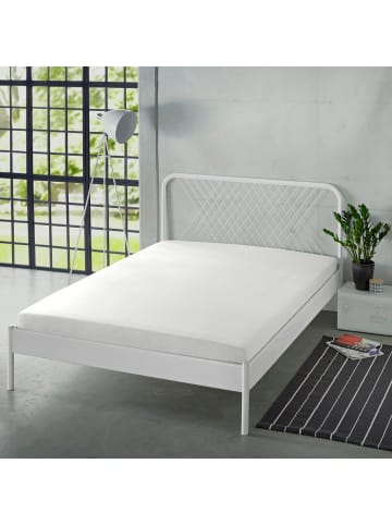 Erwin Müller Single-Jersey Spannbettlaken Freising in weiß