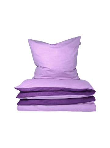 Schiesser Renforcé Bettwäscheset Doubleface in Lila