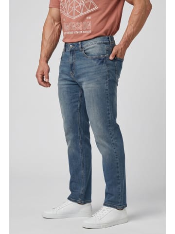 Men Plus Jeanshose in blue denim