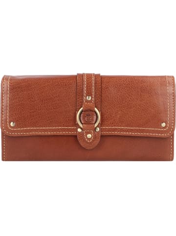 Esquire Denver Geldbörse RFID Leder 19 cm in cognac