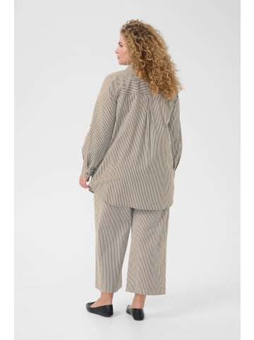 KAFFE curve Tunika KCnana Loose fit in Midnight/White Stripe