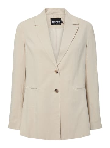 Pieces Blazer in Silver Lining
