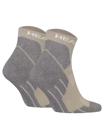 HEAD Socken 2er Pack in Taupe