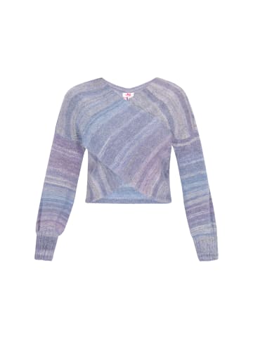 myMo Sweater in blue multicolor