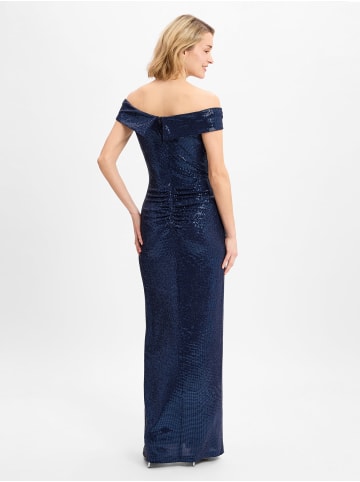 SWING Abendkleid in marine - 0001