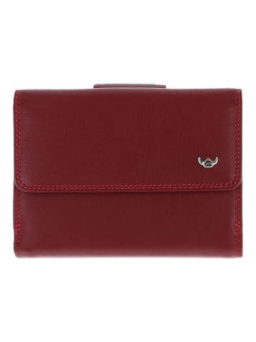 Golden Head Polo Geldbörse RFID Schutz Leder 12.5 cm rot