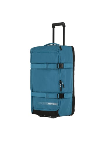 travelite Kick Off 2-Rollen Reisetasche 68 cm petrol