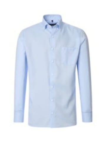 CASAMODA Langarm Business Hemd für Herren in blau