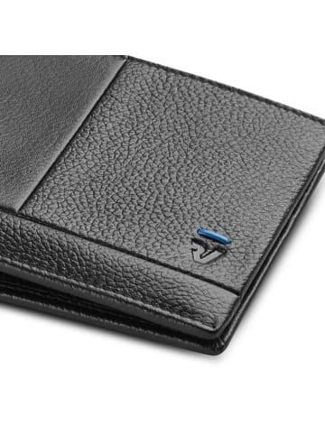 Roncato Trial DLX Geldbörse RFID Schutz Leder 12.5 cm in nero