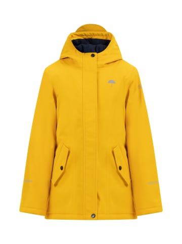Schmuddelwedda Mädels Winterjacke in Dunkelgelb