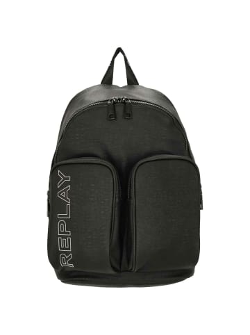 Replay - Rucksack 37 cm in schwarz