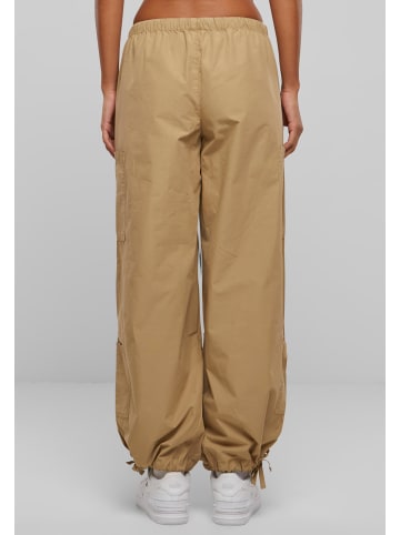 Urban Classics Urban Classics Ladies Cotton Cargo Parashute Pants in unionbeige