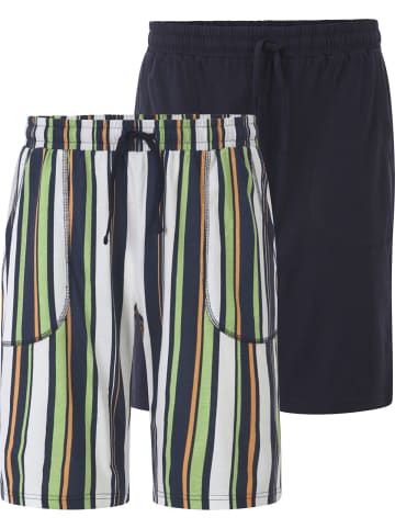 BABISTA 2er Pack kurze Schlafhose RODERIC in dunkelblau