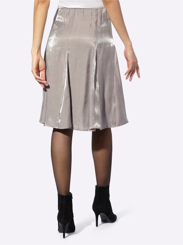 Heine Godetrock in taupe
