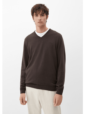 s.Oliver Pullover langarm in Braun