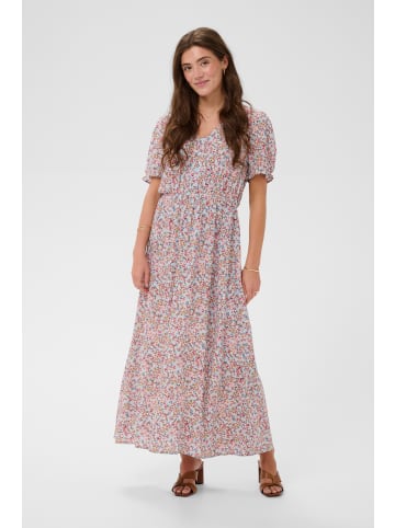 Cream Kleid CRTiah Feminine in Light Blue Pink Flowers