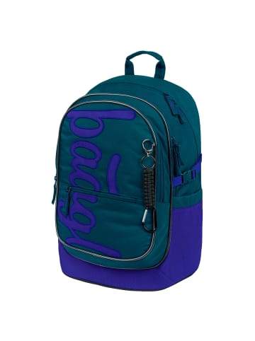 BAAGL Schulrucksack Core in Rosa Logo Blau - 29x43x20cm