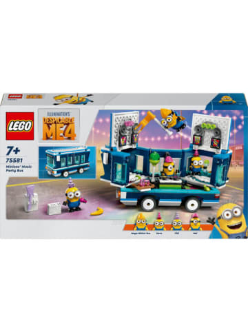 LEGO Bausteineset Despicable Me Minions und der Party Bus, ab 7 Jahre