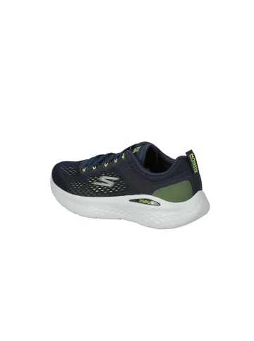 Skechers Lowtop-Sneaker GO RUN LITE in navy/lime