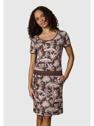 ragwear Sommerkleid Baomi Tropic YOUMODO in Dark Choco