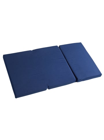roba Faltbare Reisebettmatratze 60 x 120 cm – blau mit Tragetasche