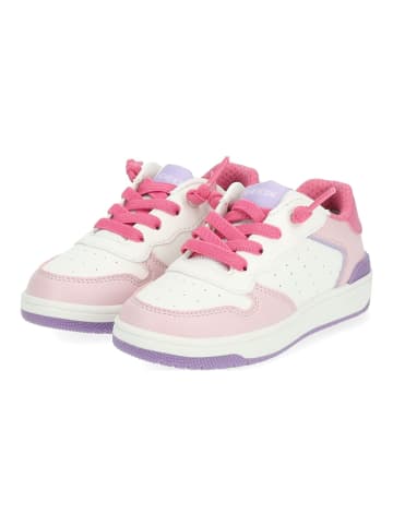 Geox Sneaker in Weiß/Pink